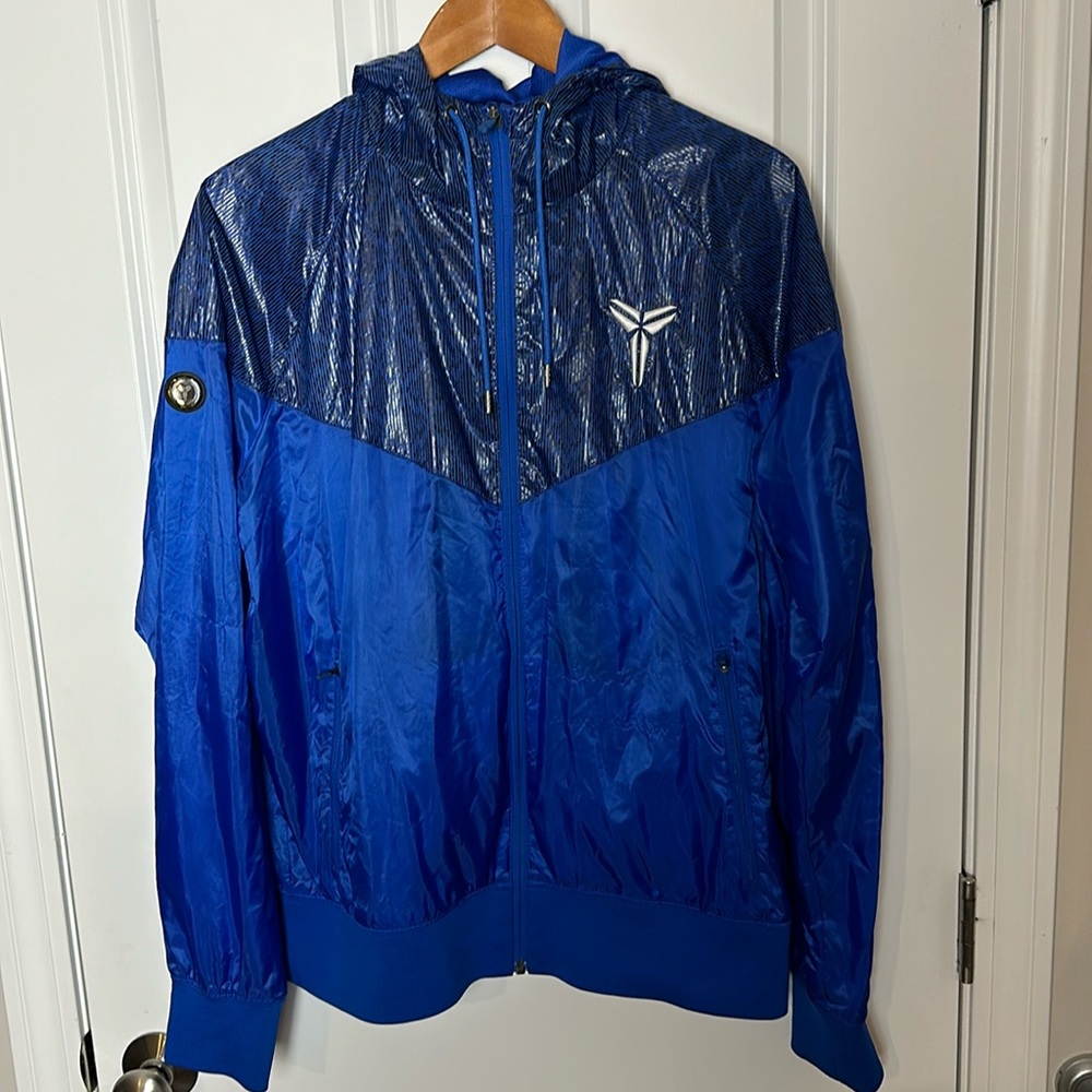 Nike Kobe Bryant Jacket Reflective Holographic Rare size large Blue